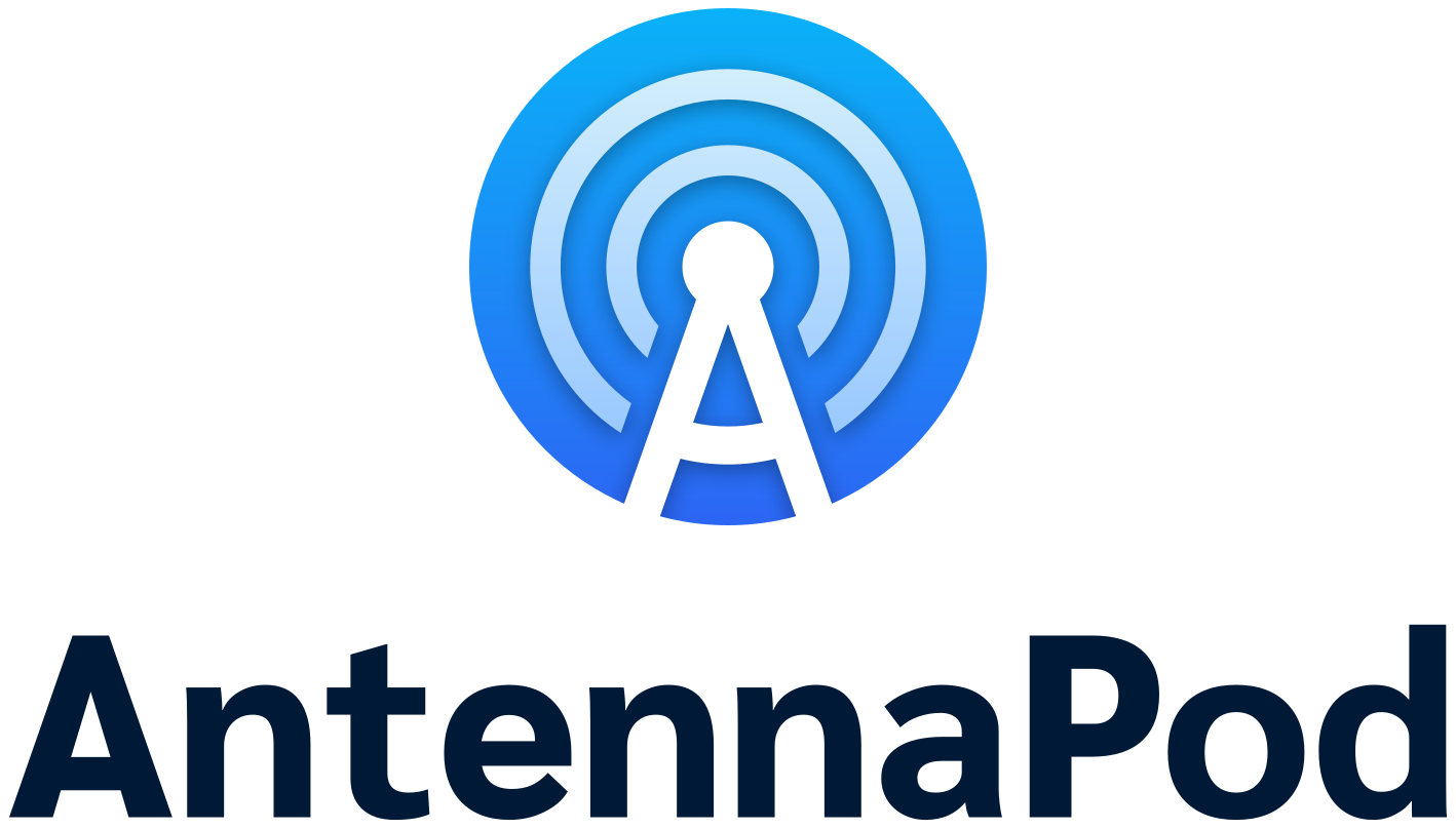 AntennaPod Vertical Logo (Dark)